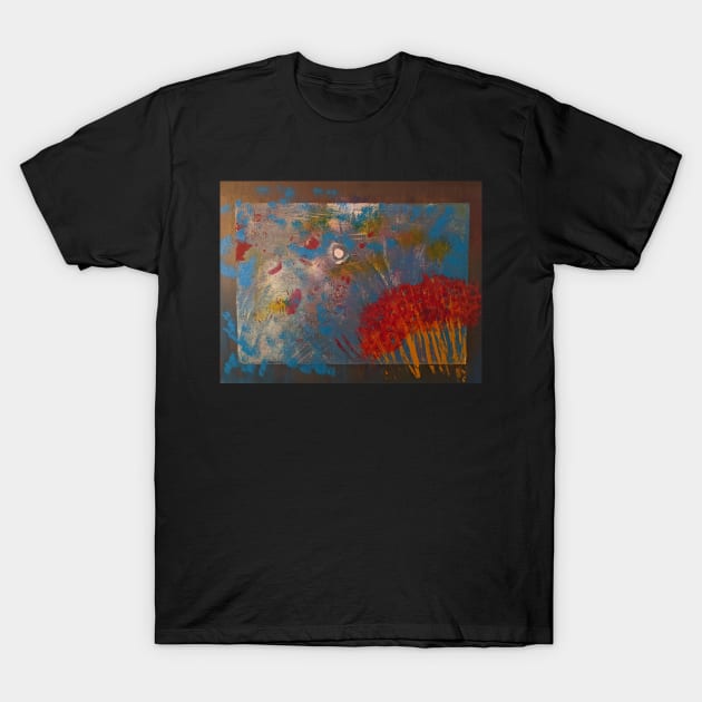 Blowing Dandelions T-Shirt by NightserFineArts